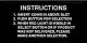 Dixie Narco Instruction Decal