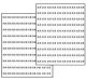 Dixie Narco Model 2145, 5591 price labels sheet 1.50-1.75 cents (NEW)