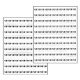 Dixie Narco Model 5591 price labels sheet 1.00-1.25 cents