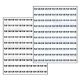 Dixie Narco Model 2145, 5591 price labels sheet 2.00-2.25 cents (NEW)
