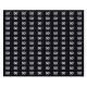 Price stickers generic soda, snack .50 cents (black) (NEW)