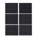 6 Price stickers generic soda, snack label sheets  $1.00 to $2.50 cents (black) (NEW)