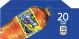 Lipton Brisk small size 20oz bottle flavor strip