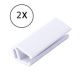 2 - Vendo white clips for 12 oz cans #1066104 (NEW)