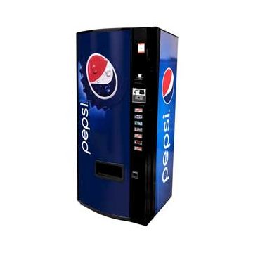 Dixie Narco Model 276E 12 oz Can Machine - Pepsi New Age Ultra