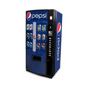 October Spooky Specials - Dixie Narco Model 501E 12 oz Can Machine - Pepsi Simulated Big Button