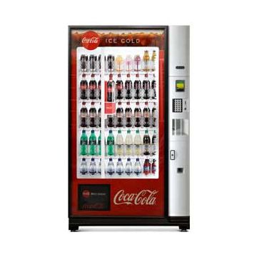 Dixie Narco 5800 Bevmax 4 Bottle/Can Machine Coca Cola Ice