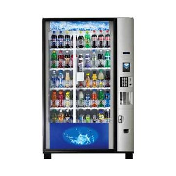 Dixie Narco BevMax 5800-4 Bottle/Can Machine Euro Gray
