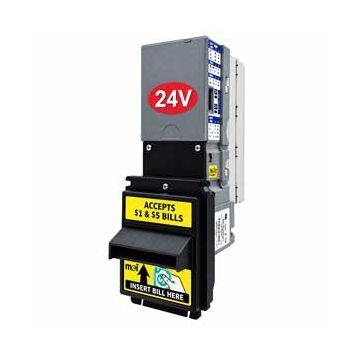 MEI (Mars) VN2502 24 volt, $1/$5 Bill Validator FLASH PORT (Refurbished)