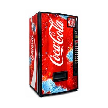 Vendo Model 540 12oz Can Machine - Coca Cola