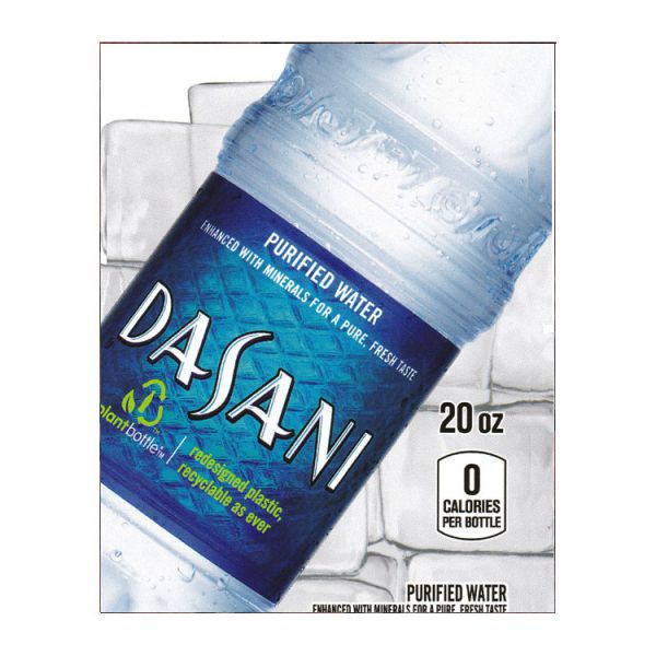 Dasani Purified Water, 20 oz