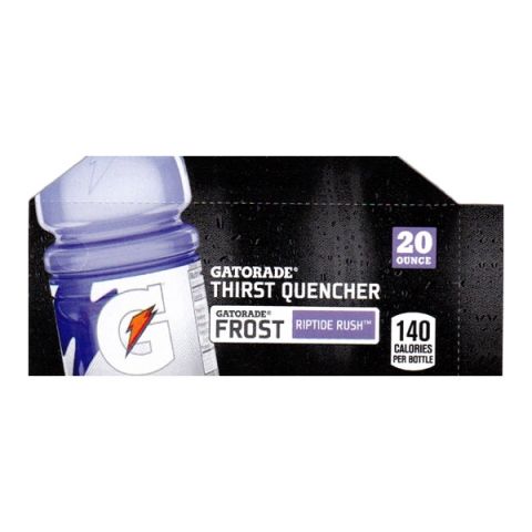 Gatorade Fierce Grape small size 20oz bottle flavor strip Gatorade Fierce Grape small size 20oz bottle flavor strip