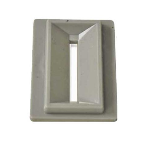 Coin insert - gray plastic Coin insert - gray plastic