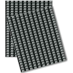 AMS price labels sheet 80-85 cents