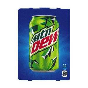 Mtn Dew (HVV) 12 oz can flavor strip