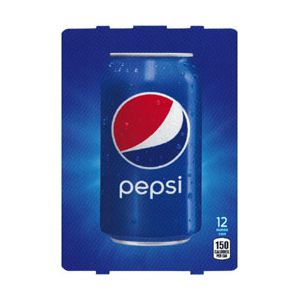 Pepsi Cola New Age (HVV) 12 oz can flavor strip