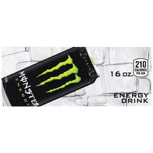 Monster Energy can on ice small size flavor strip