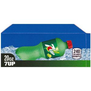 7up small size 20oz bottle flavor strip