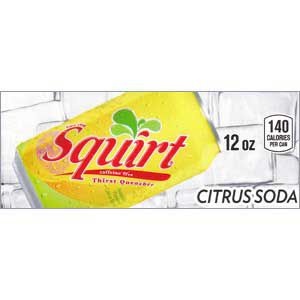 Squirt small size 12 oz can flavor strip (minimum order 3)