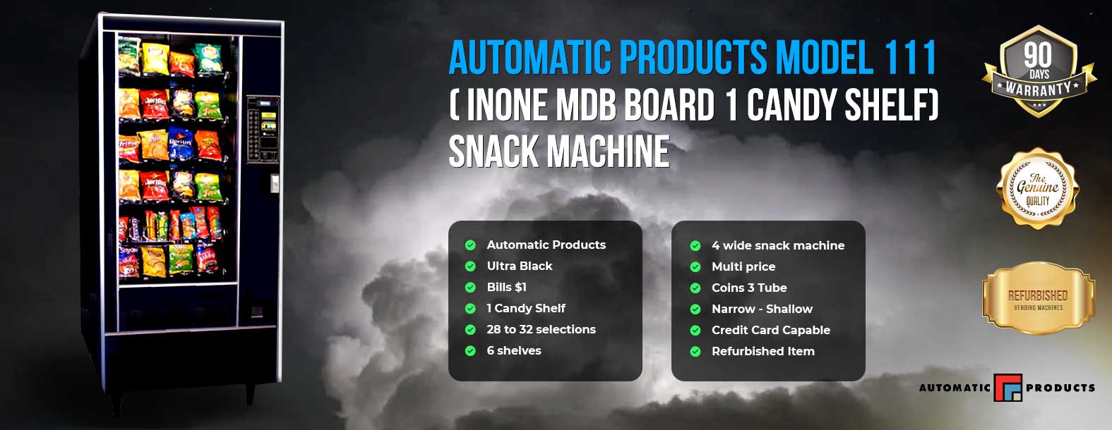 AP111 snack machine