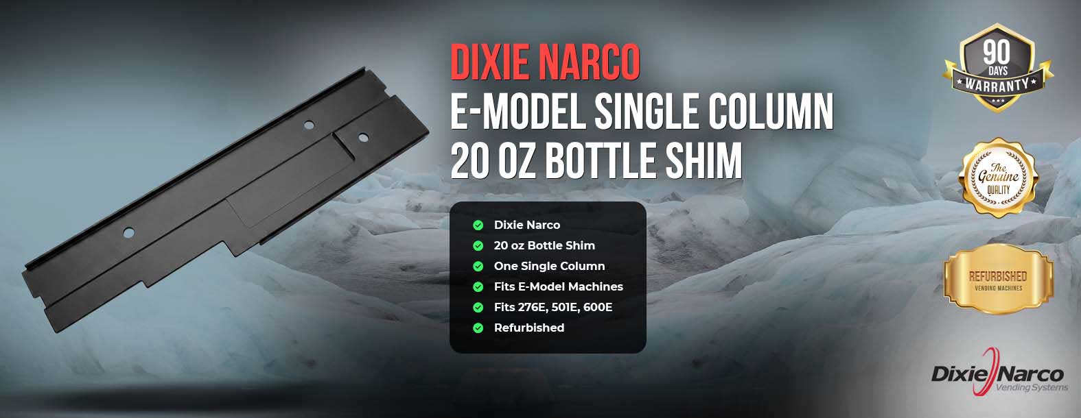 DN501e bottle shim