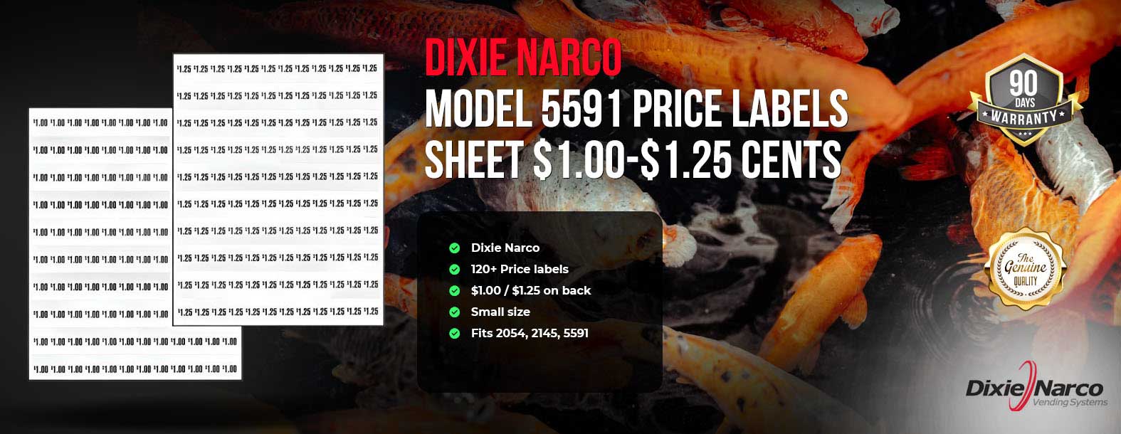 price labels $1.00