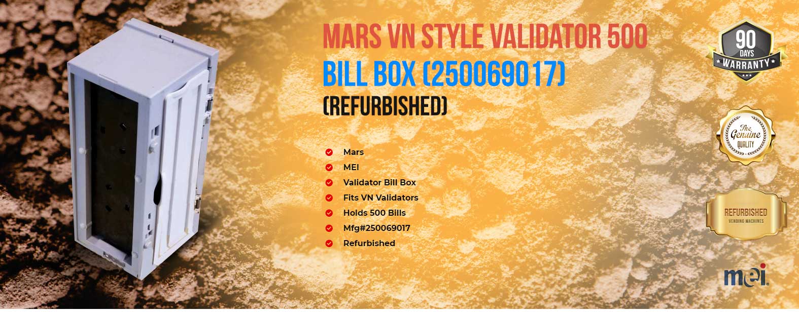 MEI bill box
