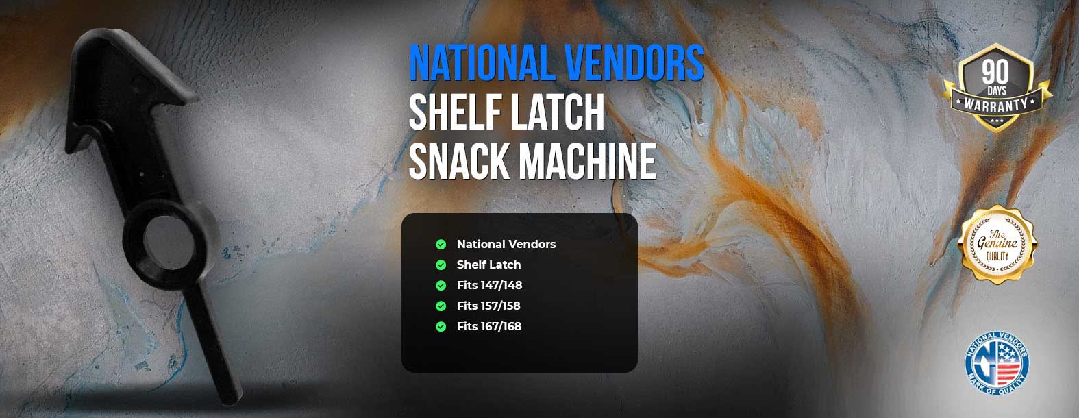 Shelf latch